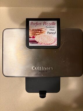 Cuisinart Stainless Steel Pizzelle Maker PG-12753